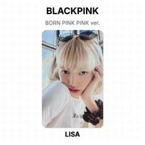 BLACKPINK BORN PINK PINK ver. Official Photocard JISOO