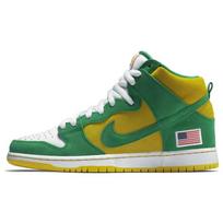 Nike Dunk High Pro SB Oakland Athletics 305050-337 38.5 žalia