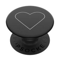 Popsockets 2 White Heart Black 800667Uchwyt I Podstawka Do Telefonu - Standard