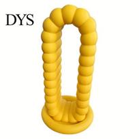 Stylish Headphone Storage 3D Printed Stand, Minimalist Gaming Headset Holder for Desk Display Unique Decorative Accessory Home Office Cool Gift Gamers geltona
