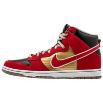 Nike Sb Dunk High Tecate 305050-701 42.5 raudona/juoda