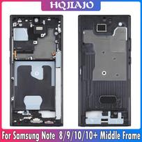 For Samsung Note 8 9 10 10+ Middle Frame Midplate Bezel Chassis Housing Parts Plate Middle Frame Note 8 Black Frame