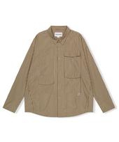 Yes Ic Stripe Explorer Shirt Brown S
