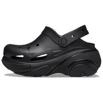 Crocs Bubble Crush Clog Unisex Black Comfortable Minimalist Breathable Outdoor Clogs 210061-0WC 37-38