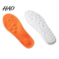 Moisture-wicking Shoe Insoles Memory Foam for Women Men Cut to Fit Cloud Soles Breathable Odor-preventing Inserts with Arch Support Shock-Absorbing 41-42 oranžinė