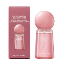 Collagen Peptide Jelly Essence Spray Moisturizing Smoothing Softening Facial Skin Hydrating Glow Essence rožinė