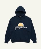 Mura Anemone Hooded Sweatshirt _ Navy Navy/1