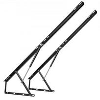 Lovos kėlimo mechanizmas, 149.9x200.7 cm, 140.2 kg apkrova, juoda, plienas