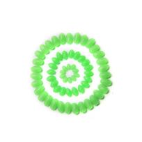 100x šviečiančių karoliukų sistemėlės, skirtos minkštiems, šviečiantiems ovalo formos žvejybos karoliukams gaminti, 5 mm / 8 mm / 10 mm 3.4*5mm green