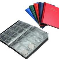 Pinigų rinkimas Penny kišenės 120 monetų laikiklis Saugykla Kolekcijos albumas Knyga ADM 120pcs