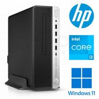Kompiuteris HP 600 G3 SFF i3-6100 16GB 256GB SSD + 250GB HDD W11P Renew