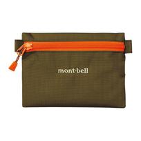 MONTBELL Brand Monogram Lightweight Zip Design Nylon Coin Purse Regular Unisex Couple Nylon Clutch Small Unisex Couple Military Olive Green Trumpets