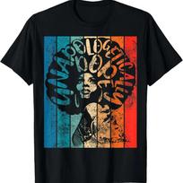 Unapologetically Dope Pride Afro African American Words Gift T-Shirt S juoda