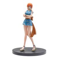 One Piece 17cm Anime Figure Luffy Zoro Chopper Yamato Nami Robin Anime Statue Action Figure Collection Model Kid Toy