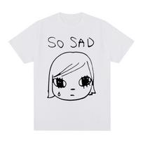 Yoshitomo Nara Sad Vintage T-shirt Japan Party Cotton Men T Shirt New Tee Tshirt Womens Tops - Men's Summer Cotton Graphic Tee S įvairiaspalvis