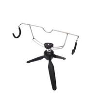 Fish Pole Holder Strong Load-bearing Vertical Folding Support Rod Metal Adjustable Angle Ice Fishing Rod