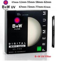 B+W UV Filter 49_52_55_58_62_67_72_77_82mm B+W CPL Filter Polarizer XS PRO MRC Nano Protective BW Ultra Thin for SLR Camera Lens 49mm