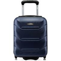 Rankinio bagažo lagaminas su ratukais 40x30x20 cm, tinkamas Wizz Air, tamsiai mėlyna