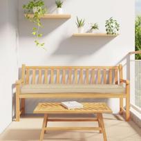 Paletės pagalvės suoliukui 2 vnt Smėlio 180x40x8 cm Oxford audinys