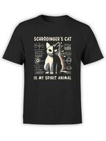 Science Tshirt Collection Schrodingers Cat Tshirt Unisex S