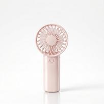 Portable Mini Fan with USB Charging Function. Compact Small Fan. Small Handheld Electric Fan. Mini Electric Fan. rožinė