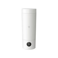 NAUJAS MIJIA Nešiojamas elektrinis virdulys 2 Termosinis puodelis Greitas vandens virdulys 350ml Išmanus temperatūros izoliuotas virdulys Kelionėms (CN) balta