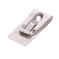 Ticket Holder Business Card Holder Bill Clip Stainless Steel Money Clips ID Card Cash Holder Hollow
