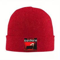 Bad Omens Beanie Hats Goth Rock Music Bonnet Hats Female Male Hip Hop Outdoor Sport Knitting Hat Autumn Winter Head Wrap Ca
