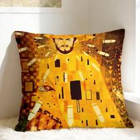Gustav Klimt Art Pillow Case  Comfy Pillow Cover Kawaii Cushion Cover For Couch Sofa Bedroom 40x40cm