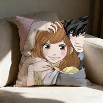 Movie ao haru ride Pillow Case pillowcase, double-sided printed, sofa cushion, bedroom headboard pillow 30x30cm