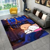 Mielas Bubu Dudu Meilės Animacinis Lokys Neslystantis Kilimas Svetainei, Miegamajam, Žaidimų Kambariui, Kiliminė Grindų Danga Namų Dekoro Kilimas Vaikų Kambariui 40x60cm