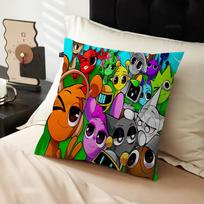 S-Sprunki Incredibox Pillow Cushion Cover Pillowcase Living Room Sofa Home Decor Customized 30x30cm