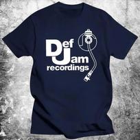 Vintage Printed Mens Clothing DEF JAM Recordings Logo Classic Rap Hip Hop NAS T Shirt Classic High Quality Cotton Woman Tops XS