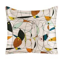 100% Silk Pillowcase Floral Both Sides Silk Pillow Case Cover Zipper Throw Pillow Cushion Multicolor 40x40cm