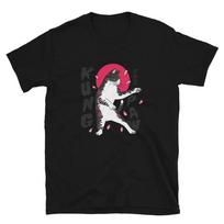 Karate Cat Kung Fu Cat MMA T-Shirt XS