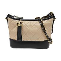 [Pre-Owned] Gabrielle Classic Vintage Chain Quilted Calfskin Crossbody Bag - Very Good #1YWAGLJ ONE SIZE