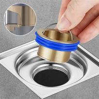 2 Pack Rapid Drainage Backflow Preventer Core Brass Drain Stopper Deodorizing Core  Basement auksas