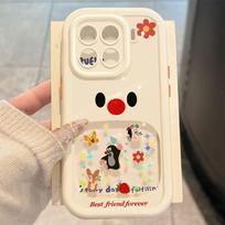 Cartoon Cute Mole Phone Case IPhone 17 Pro Max Shockproof Soft TPU Cover With Rainbow Design iPhone 17 Mini