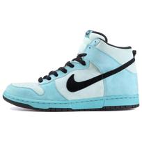 Nike Sb Dunk High Sea Crystal 305050-301 46 juoda/balta
