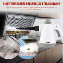 Handheld Steam Cleaner Multipurpose 3 Bar 1000W Portable High Temperature Pressurized Steam Cleaner with   Lock and 9 Accessory Kit to Remove Dir