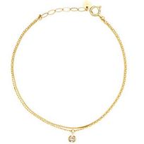 Bracelet K18 Yellow Gold Diamond AGVB4818 DI [Vendome Aoyama] [Official]