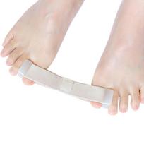 1Pcs Foot Hallux Valgus Strap Elastic Belt Big Toe Exercise Hallux Valgus Belt Stretcher Corrector Tension Training Foot Care kūno spalva