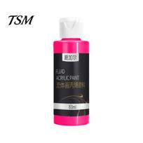 Line Paint Pen 60ML Fluid Acrylic Long Lasting High Gloss Easy to Applicator Use DIY Bear Desktop Ornament Liquid Pigment for Gifts Vinyl
