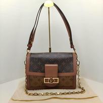 [Pre-Owned] Louis Vuitton Dauphine Mm 'Brown Monogram Reverse Canvas' - Excellent #V8GYKL ONE SIZE