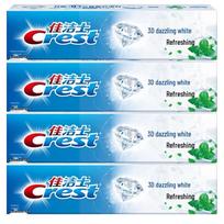 Crest 3D White Cool Fresh Toothpaste (4 x 170g)