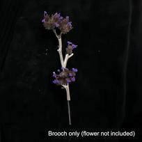 Kūrybiškas šakos formos gėlių įdėklo sagės papuošalas Pasidaryk pats drabužių boutonnière Metalinės šakos segtukai sagėms su įdėklinėmis gėlėmis A1