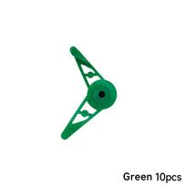 Multi-angle Plant Bender Adjustable Clips Reusable Plant Stem Trainer Plant Growth Shaper for Indoor Potted Plants Garden Supplies 10pcs žalia