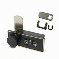 3 Digit Mechanical Combination Lock Compact Size Anti-Corrosion Drawer Turntable Password Lock Keyless Secure