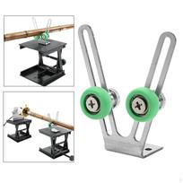 Pole Support Stand Rod Building Tool Portable Epoxy Painting DIY Fish