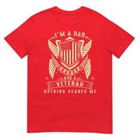 Fathers Day Veterans Day Im A Dad Grandpa And A Veteran Tshirt S